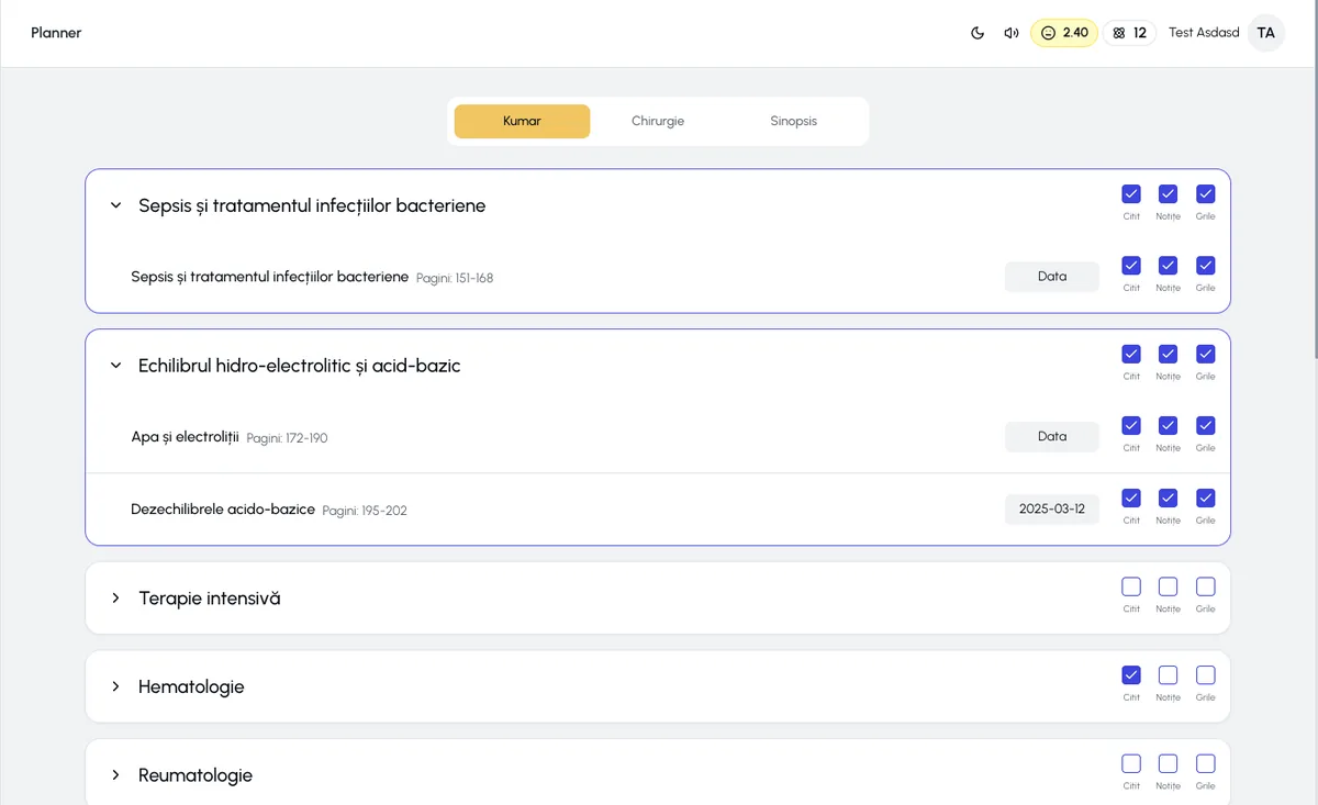 Study Planner ReziHub